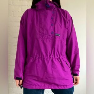 Patagonia Purple Pullover Anorak Jacket